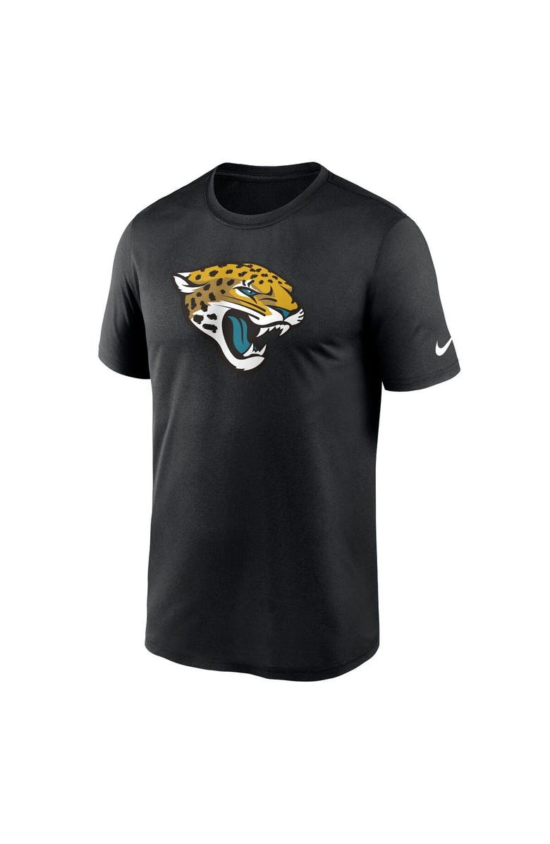 Nike Men's Nike  Black Jacksonville Jaguars Legend Logo Performance T-Shirt, Alternate, color, Black