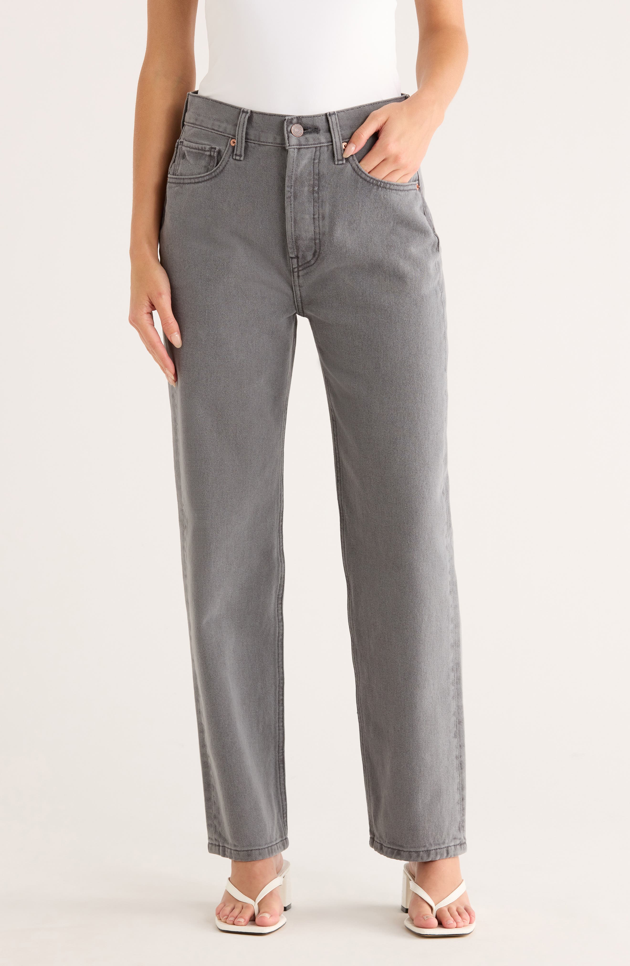 ÉTICA Tyler High Waist Straight Leg Jeans