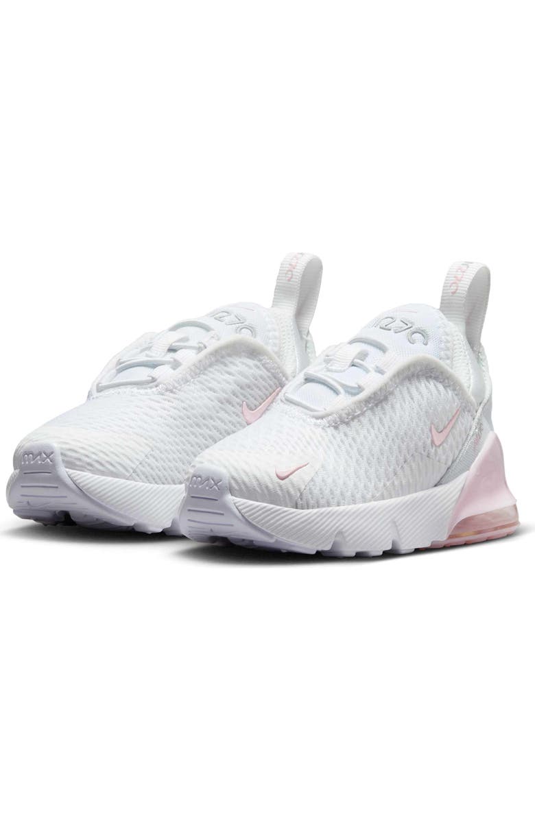 Nike Kids' Air Max 270 Sneaker, Main, color, 122 White/Light Smoke Grey