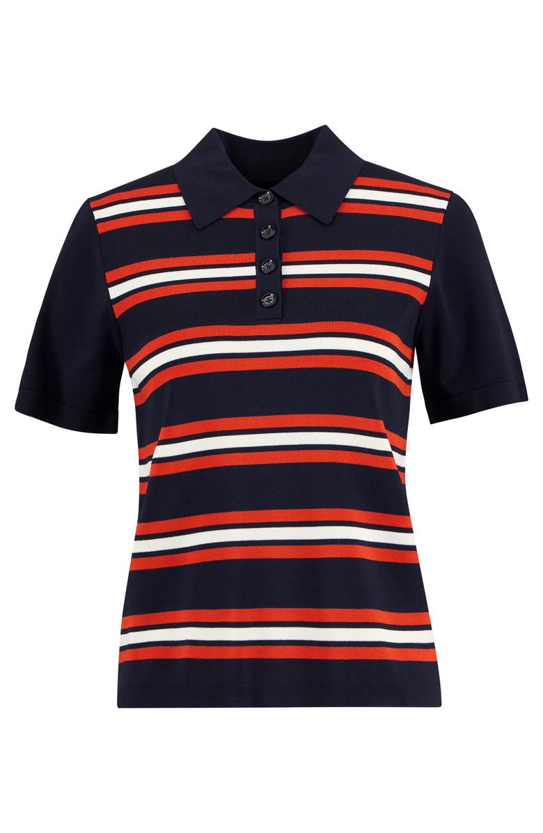 Barbour Launton Stripe Polo, Alternate, color, Navy Stripe