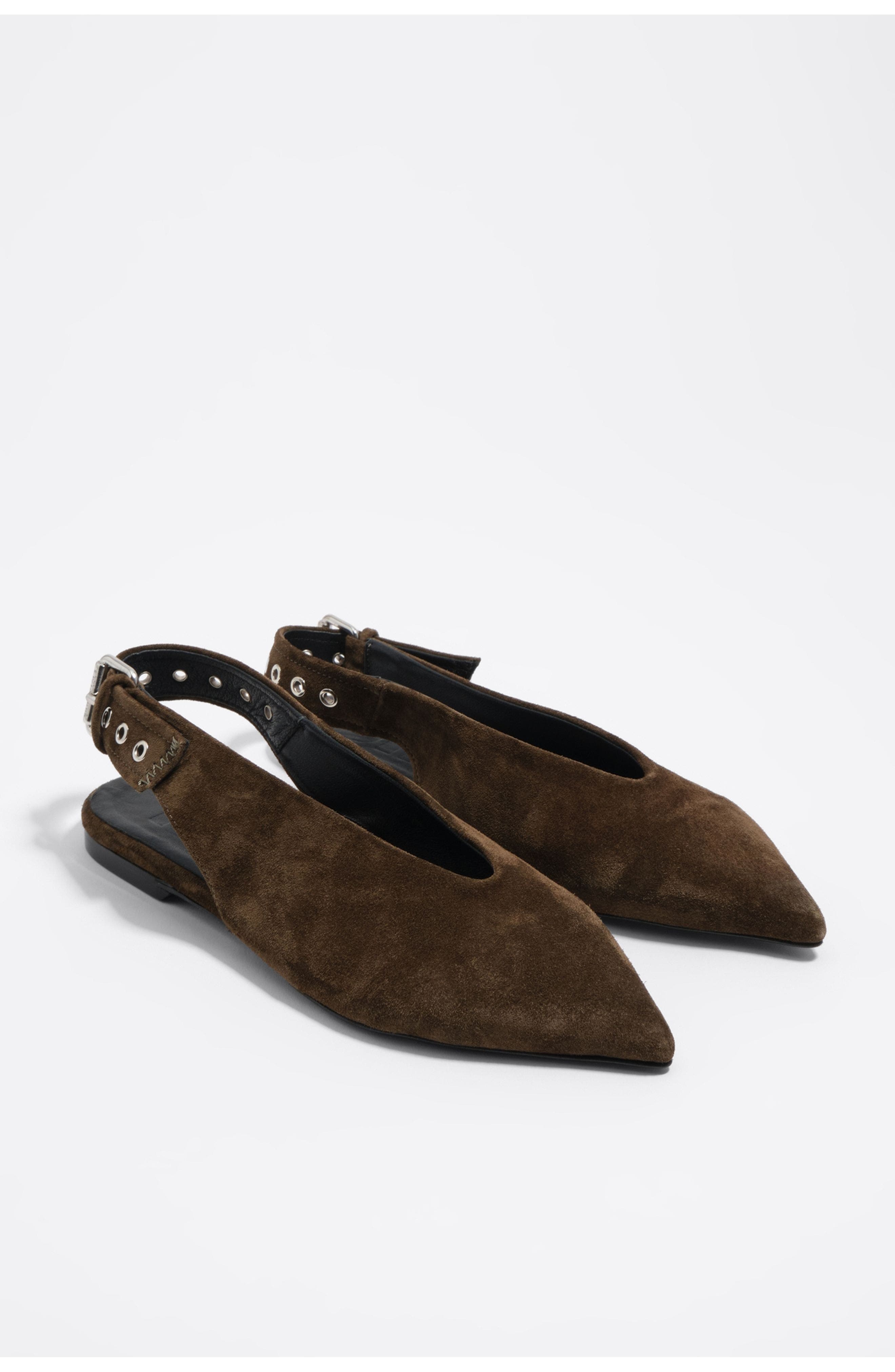 Bimba y Lola Slingback Ballerina, Alternate, color, Dark Khaki