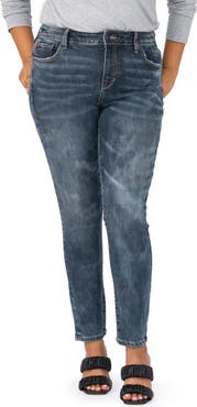 SLINK Jeans High Waist Ankle Skinny Jeans