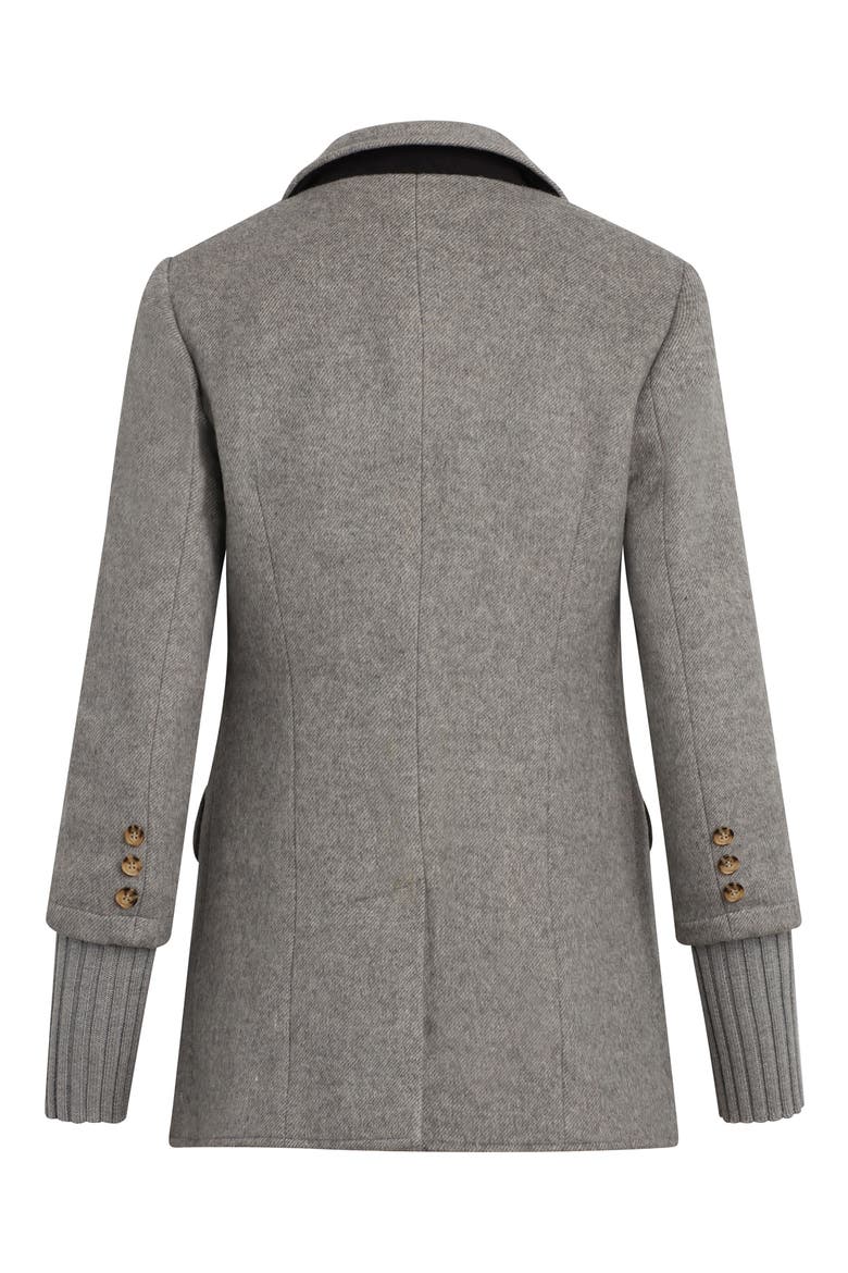 The City Layered Blazer, Alternate, color, FROST GRAY