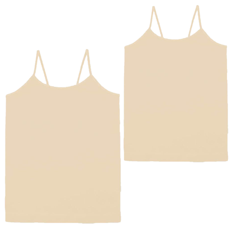 Two solid camis - Big Kid