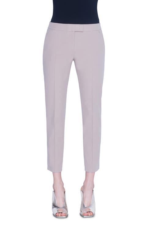 Frankie Stretch Cotton Crop Pants