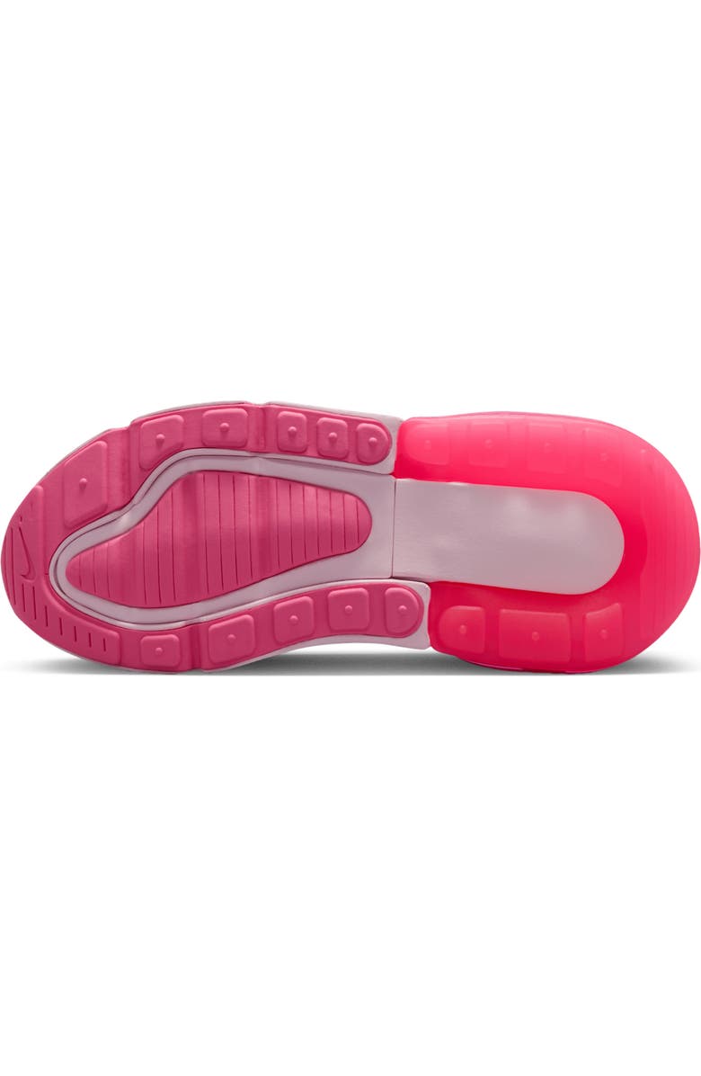 Nike Kids' Air Max 270 Sneaker, Alternate, color, Pink/ Pinksicle/ White/ Pink