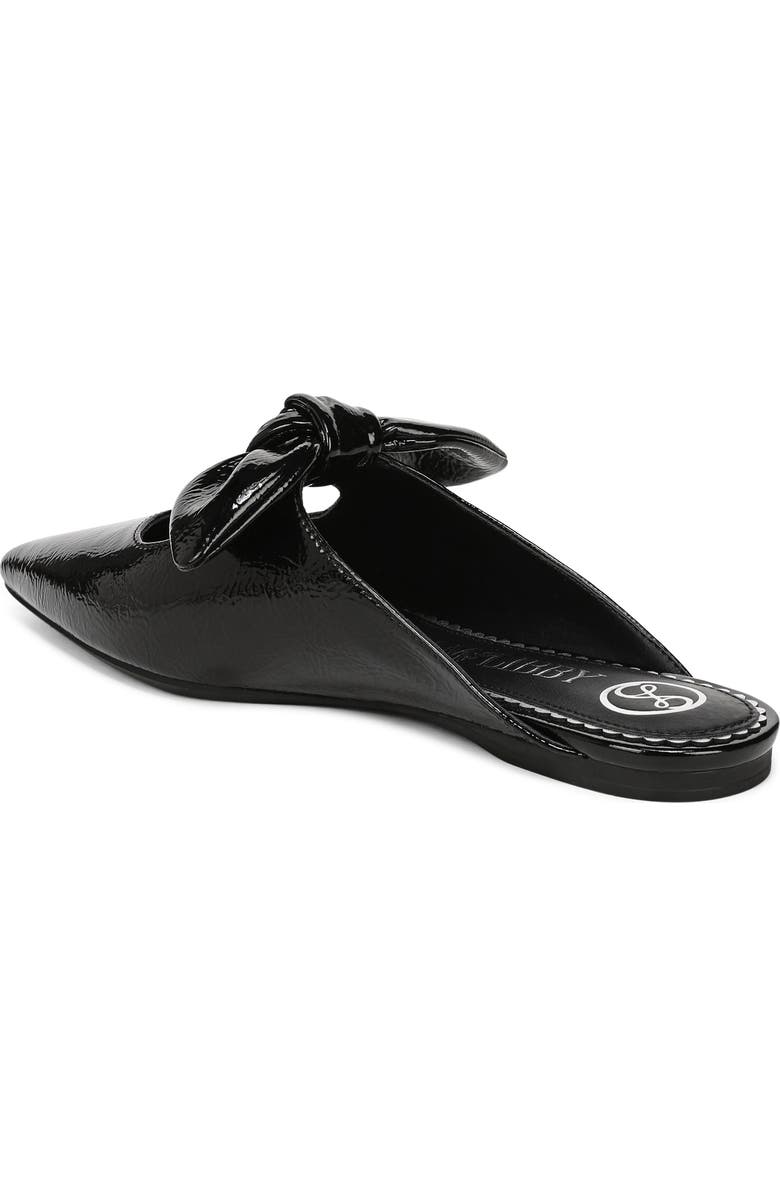 SAM & LIBBY Marley Knot Mule, Alternate, color, Black Shiny
