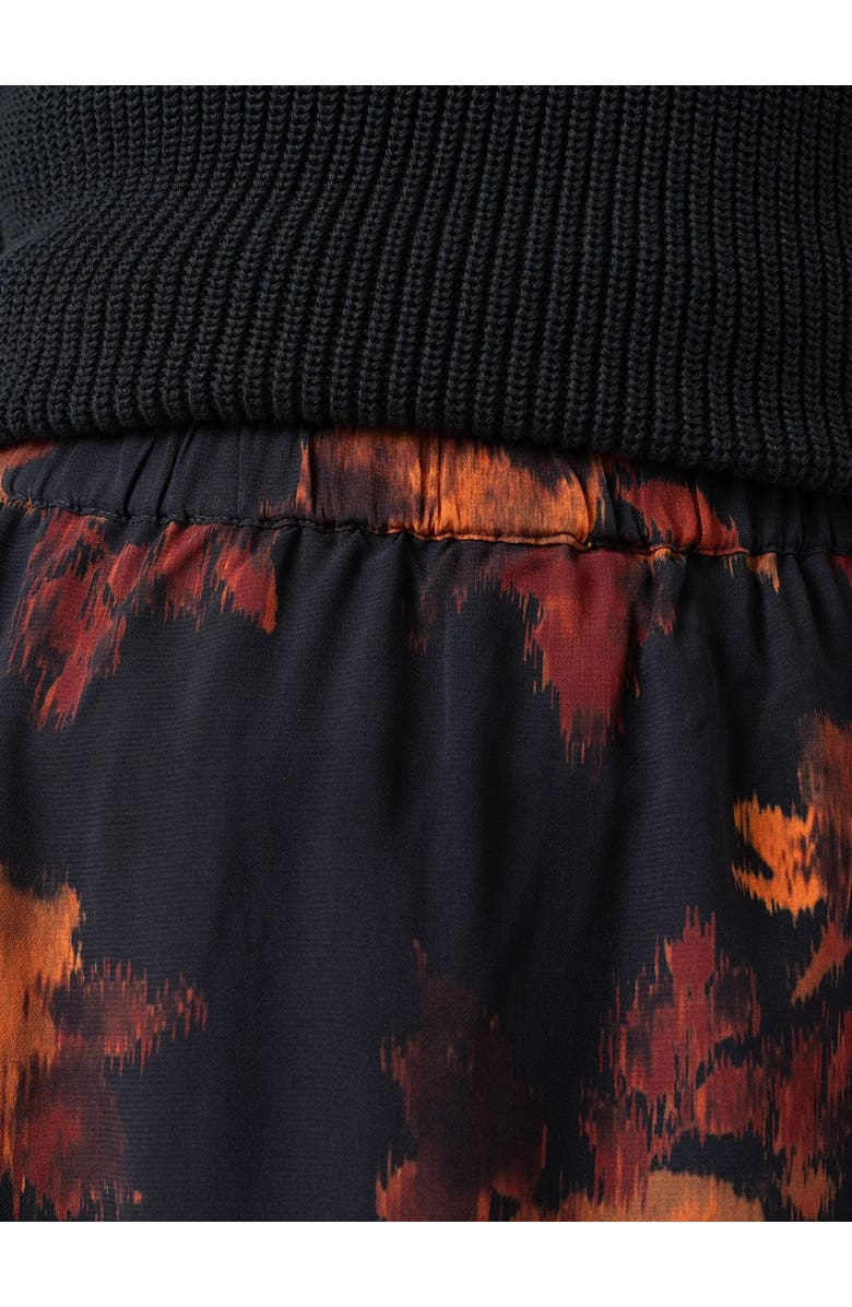 Saint + Sofia Etta Mini Layered Skirt, Alternate, color, Autumn Floral