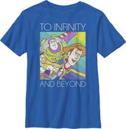 Toy Story Boy's Toy Story Infinity and Beyond Rainbow Graphic Tee
