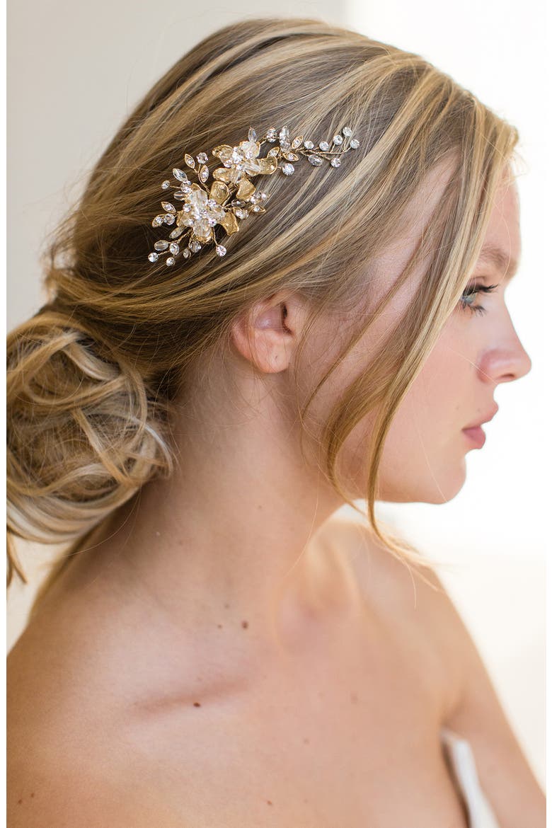 Priscilla Hair Clip (Nordstrom Exclusive), Alternate, color, GOLD