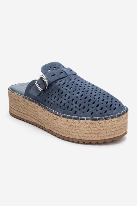 Louis Leather Platform Sandal