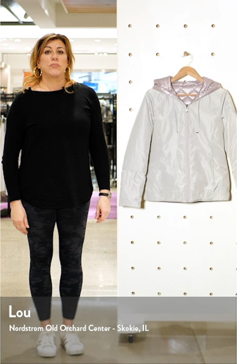 Reversible Hooded Puffer Jacket, sales video thumbnail