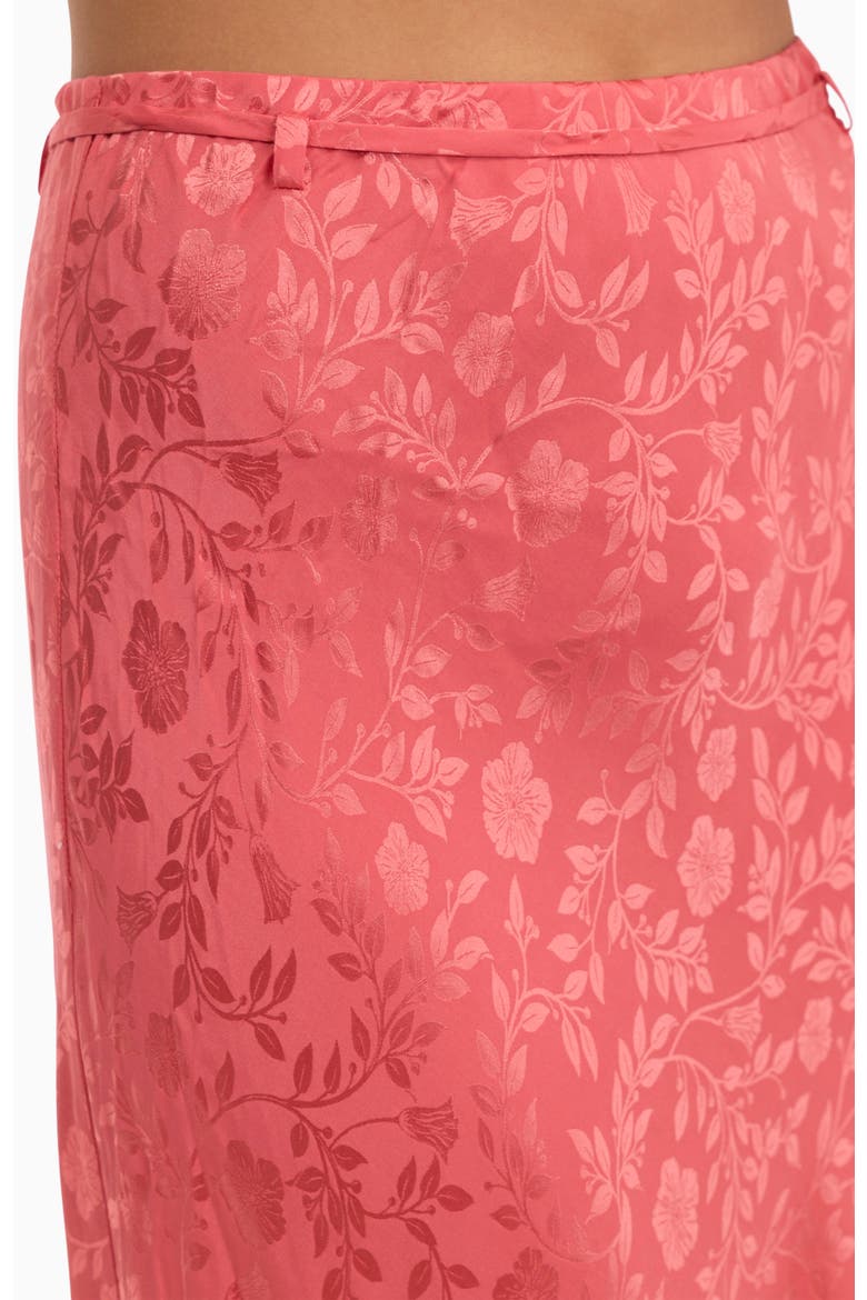 Emery Jacquard Skirt, Alternate, color, Coral Blush