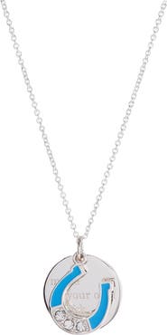 Alex and Ani Make Your Own Luck Duo Charm Pendant Necklace