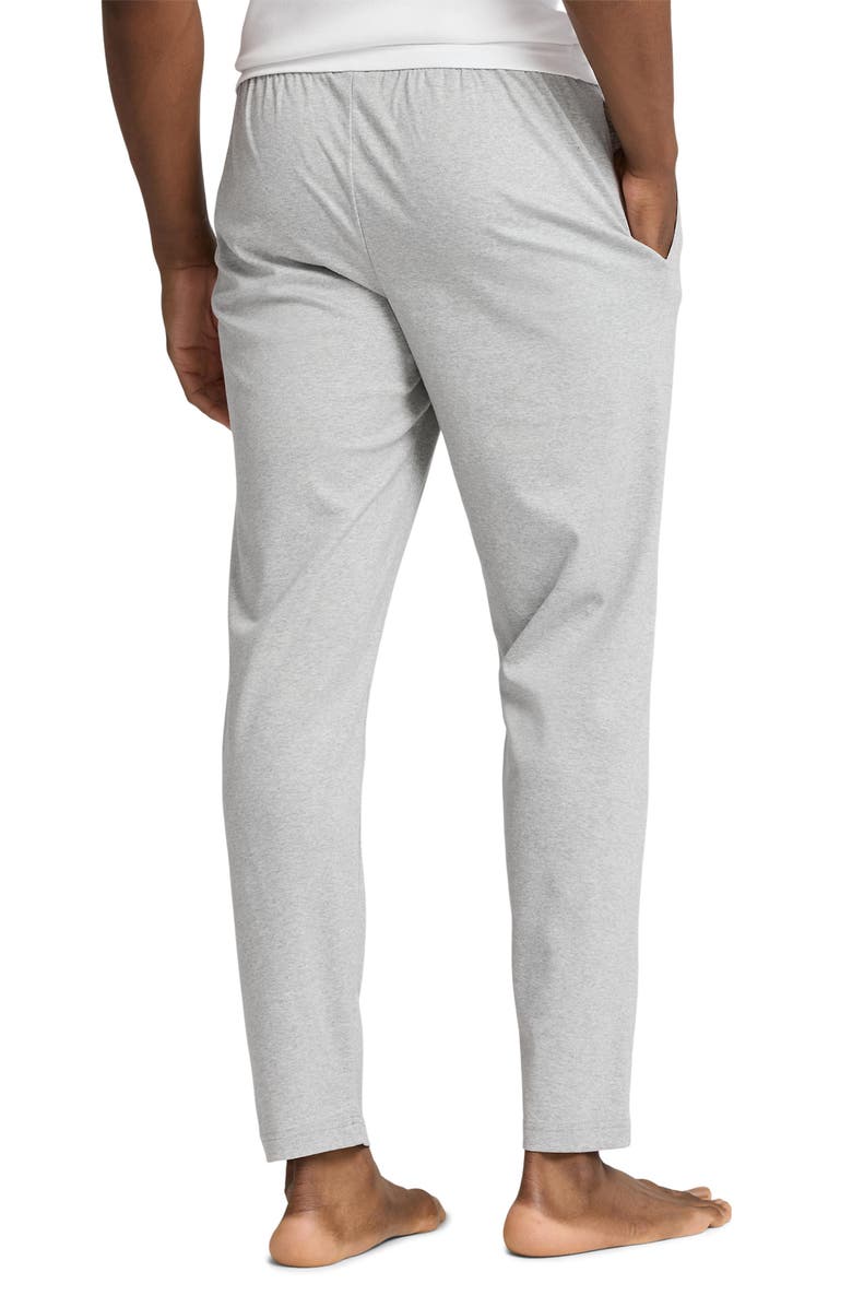 Polo Ralph Lauren Knit Cotton Pajama Pants, Alternate, color, Andover Heather