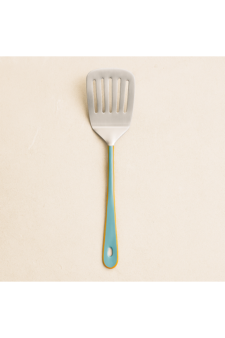 Harlow Bright Spatula with Stainless Steel Head, Alternate, color, Blueberry