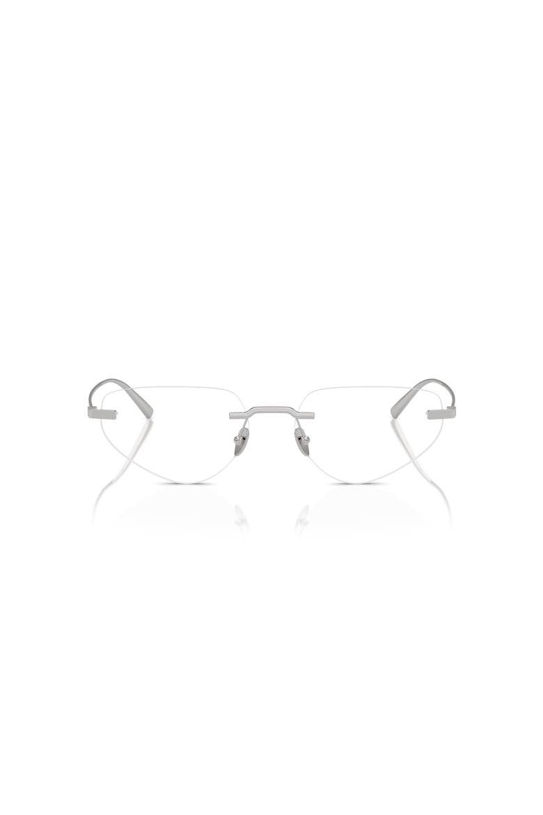 57mm Irregular optical glasses, Alternate, color, Silver