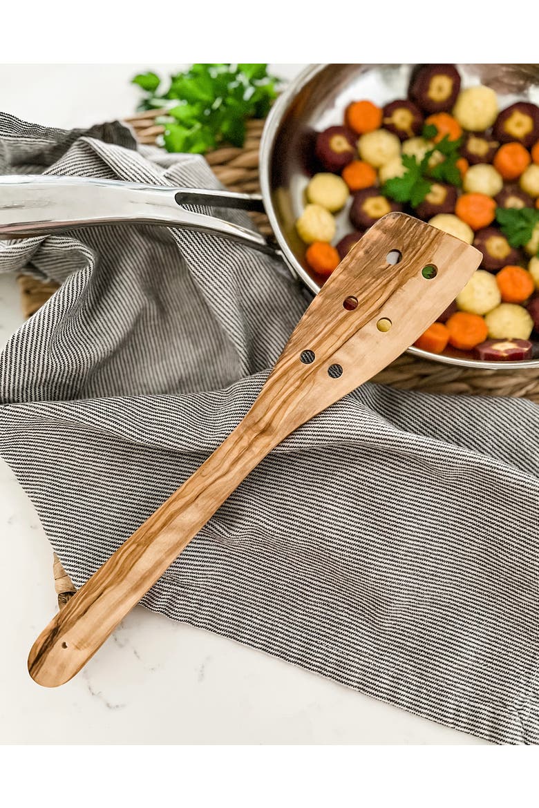 Toscana Olivewood 3 Piece Cooking Utensil Set, Alternate, color, Brown