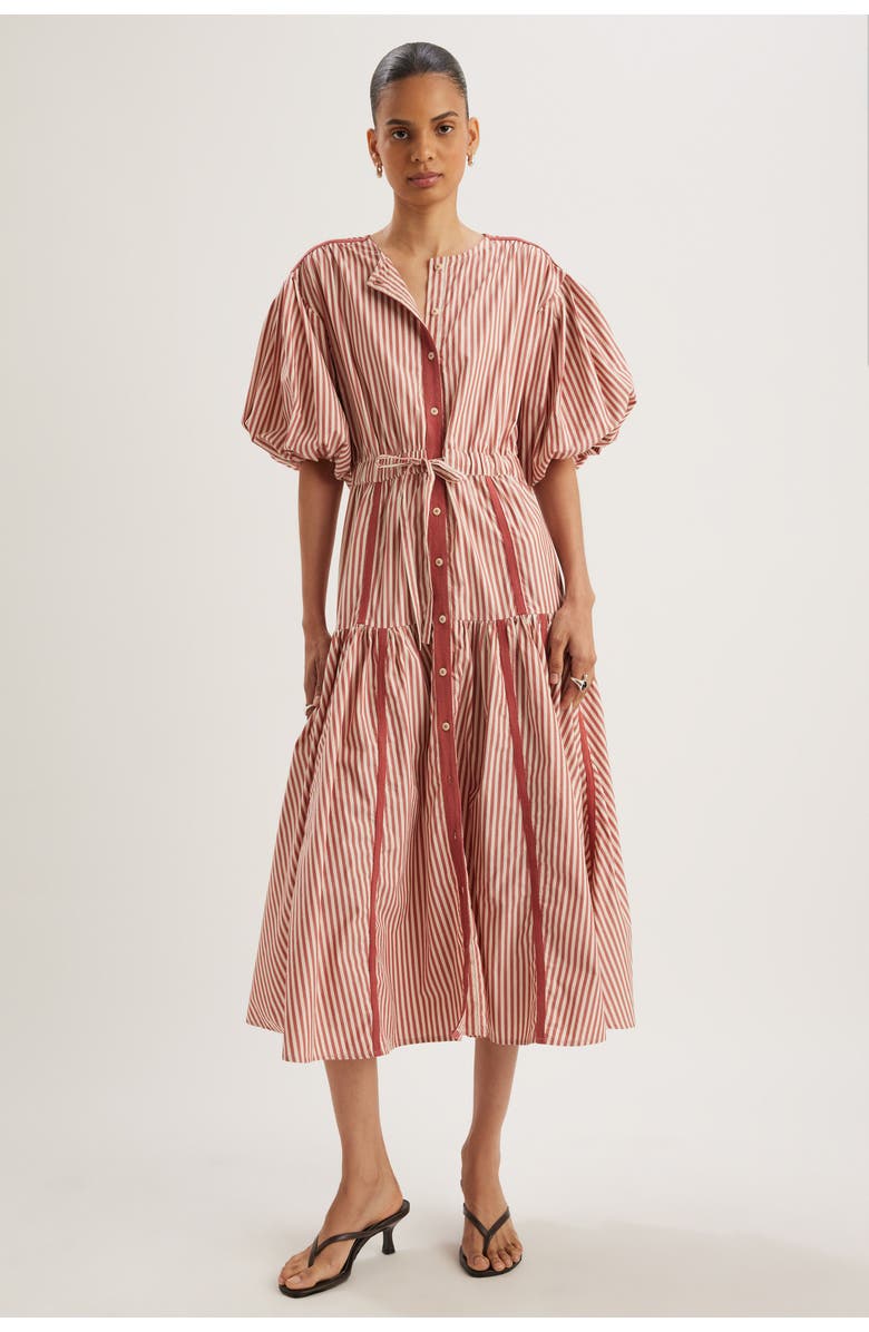 Merlette Elaine Stripe Dress, Alternate, color,