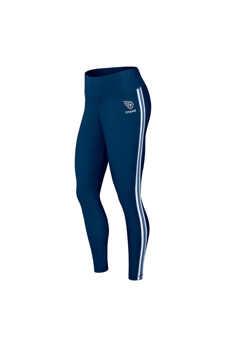 WEAR by Erin Andrews Women's WEAR by Erin Andrews Navy Tennessee Titans Color Block Leggings, Alternate, color, Navy