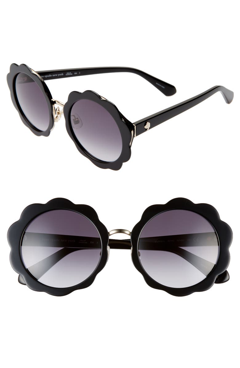 Kate Spade New York karries 52mm round sunglasses, Main, color,