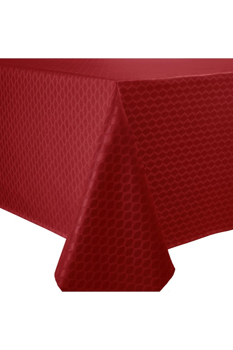 Olivia Tablecloth, Alternate, color, Red