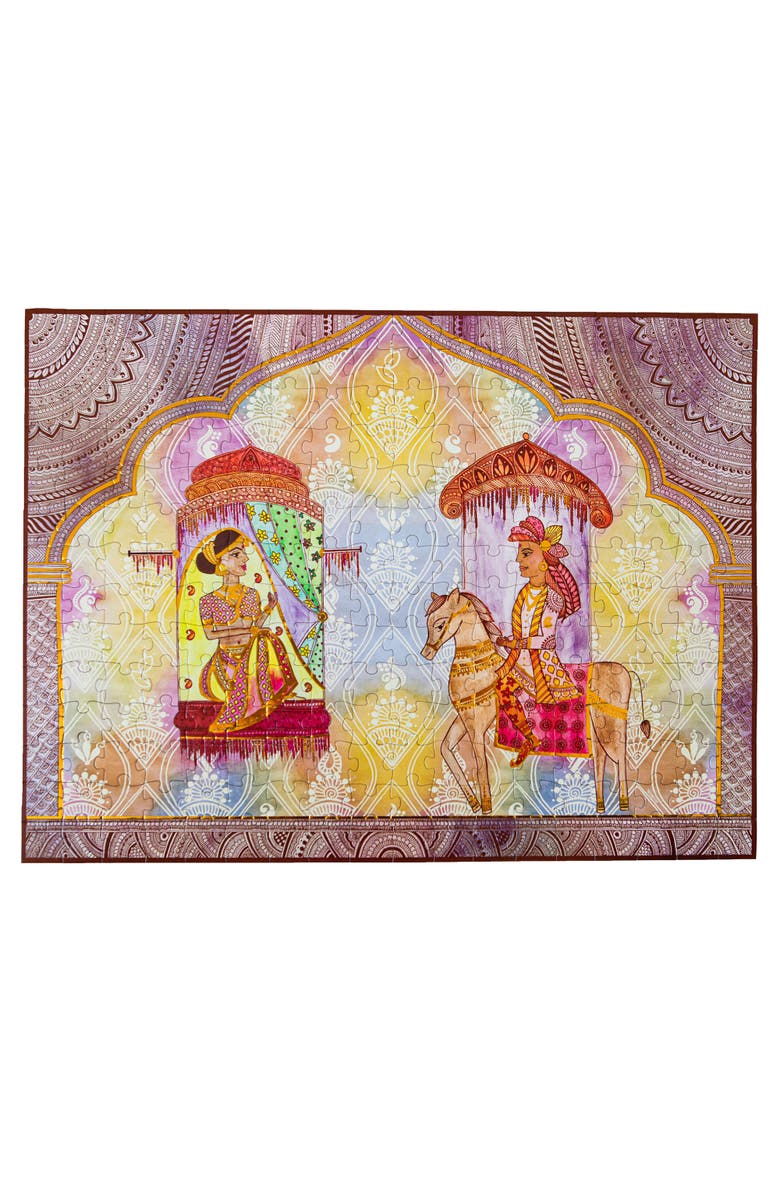 KULTURE KHAZANA Mehndi Stories Henna Jigsaw Puzzle, 252 Pieces, Alternate, color, Multicolored