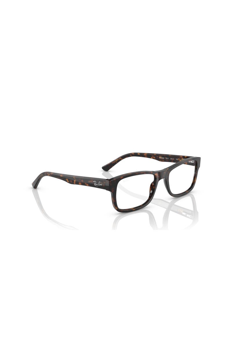 Ray-Ban 55mm Square optical glasses, Alternate, color, Tortoise