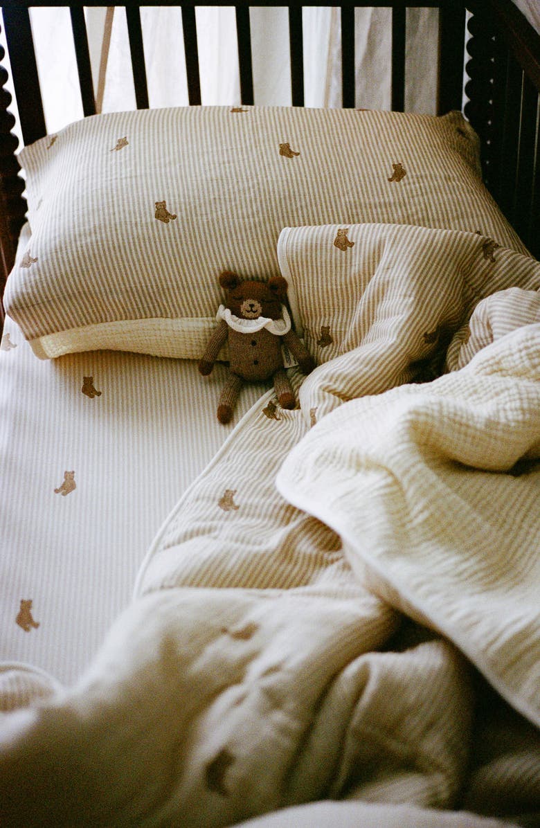 Oilo Organic Cotton Muslin Pillow Sham, Alternate, color,