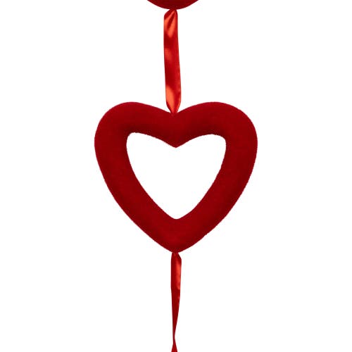 Northlight Wall Heart Trio Wall Decal In Red