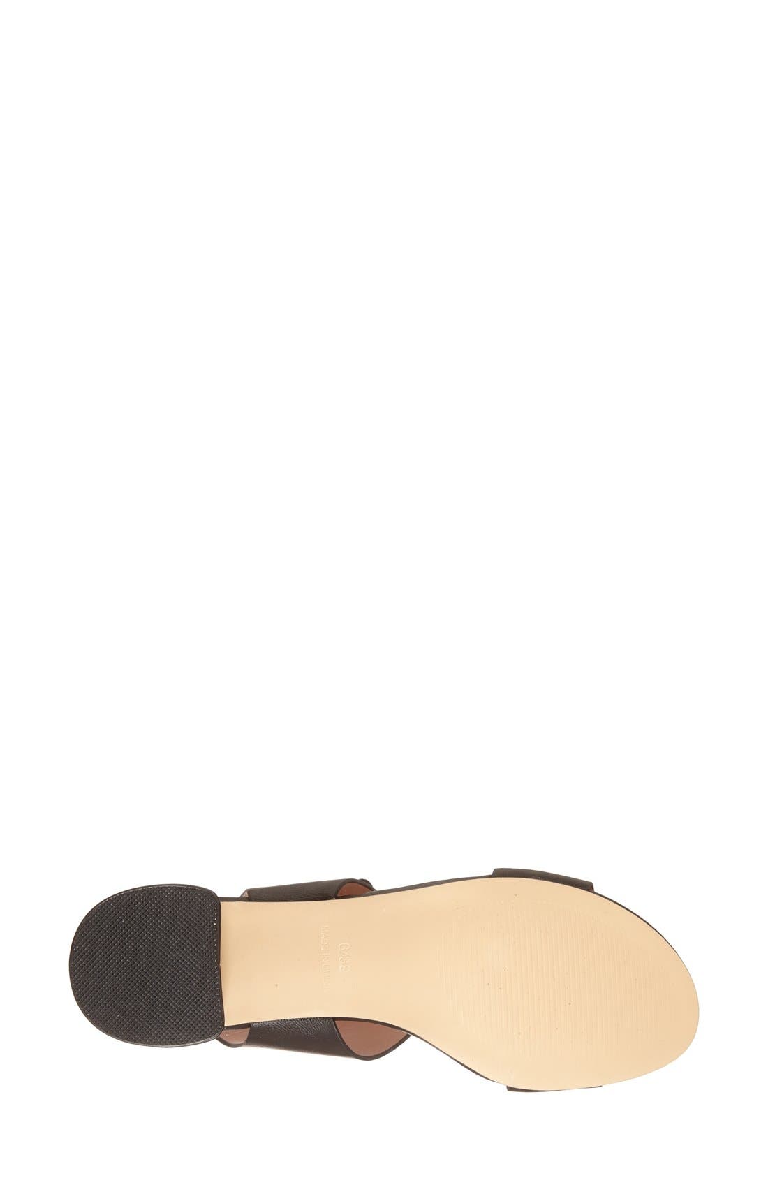 Topshop 'Dance' Ghillie Sandal, Alternate, color, 