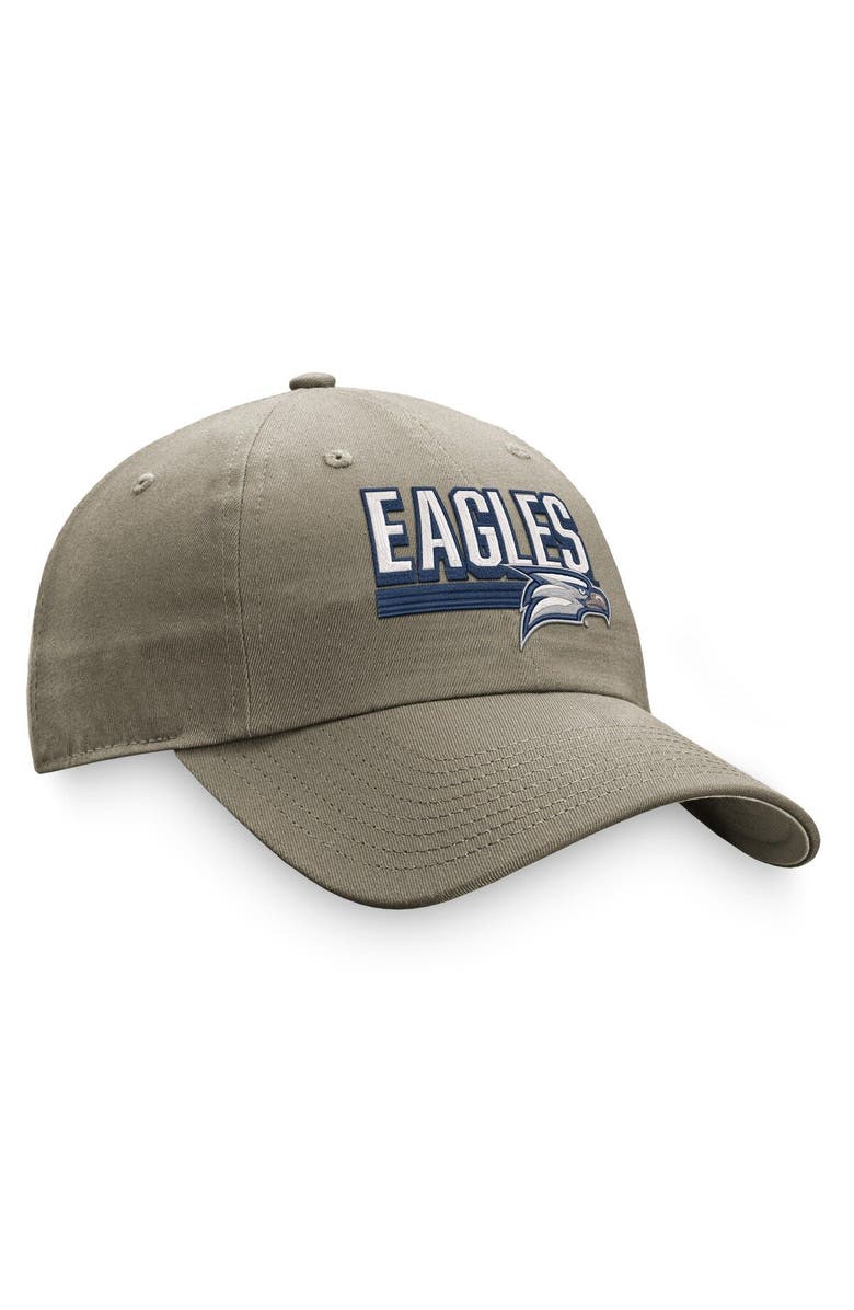 TOP OF THE WORLD Men's Top of the World Khaki Georgia Southern Eagles Slice Adjustable Hat, Alternate, color, 