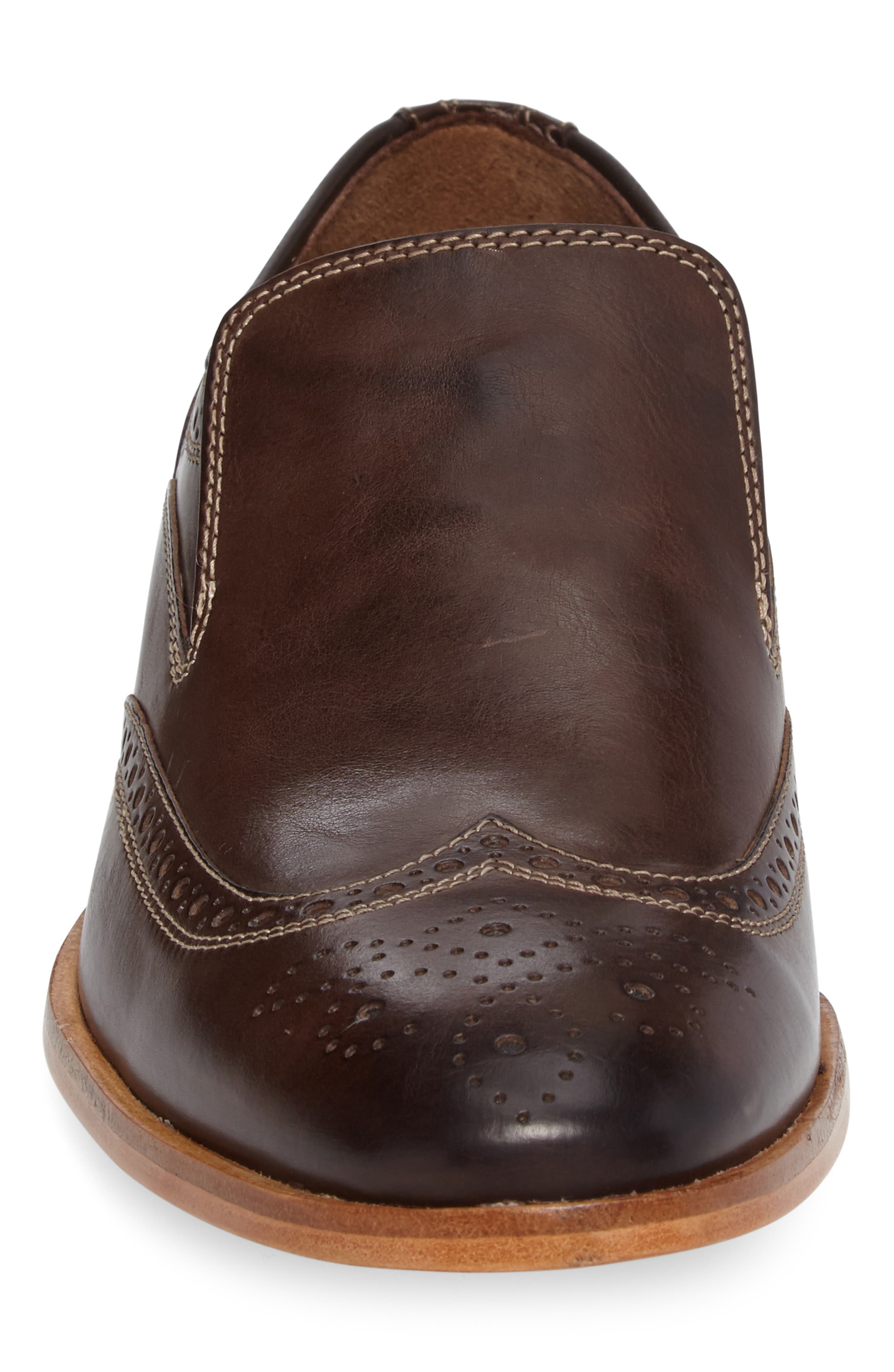 J&M 1850 Graham Wingtip Loafer, Alternate, color, 