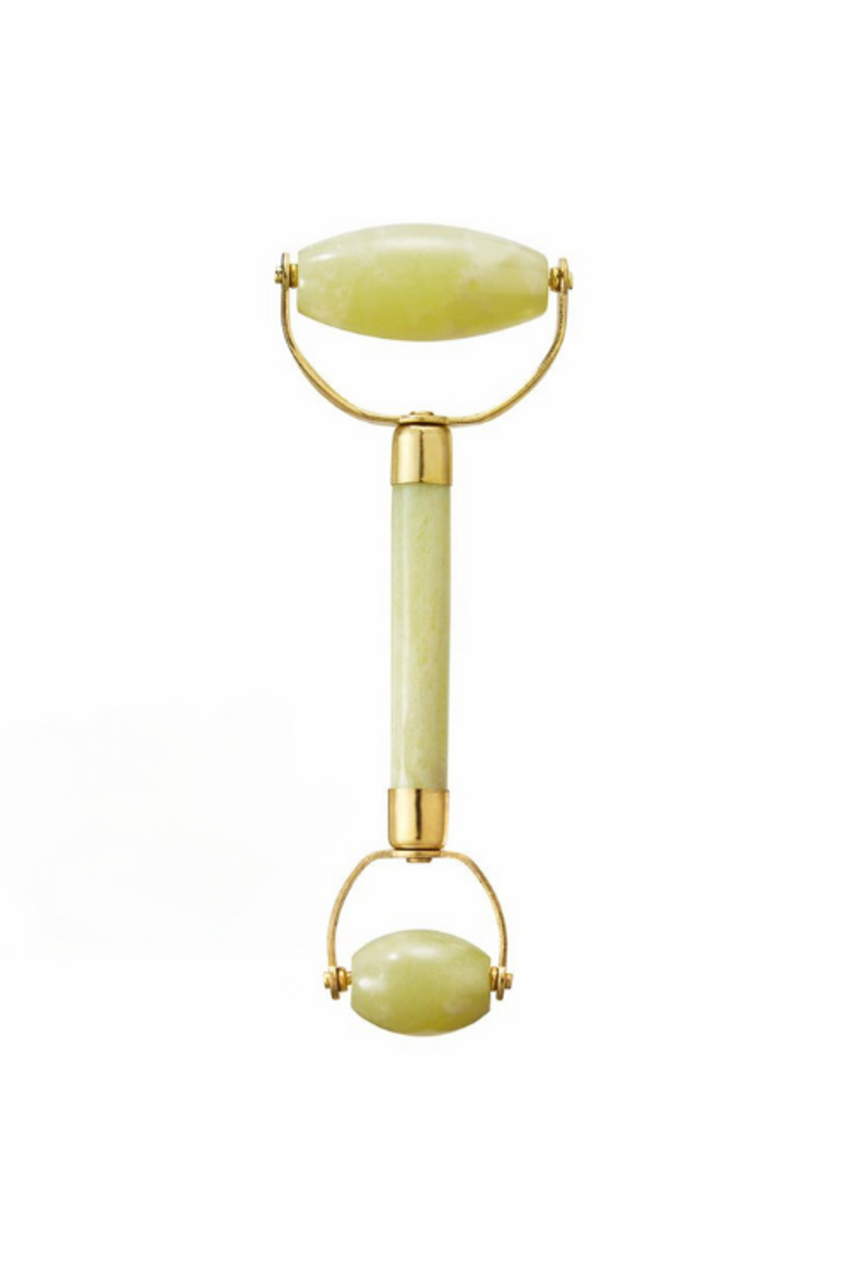 Premium Double Jade Roller, Main, color, Green