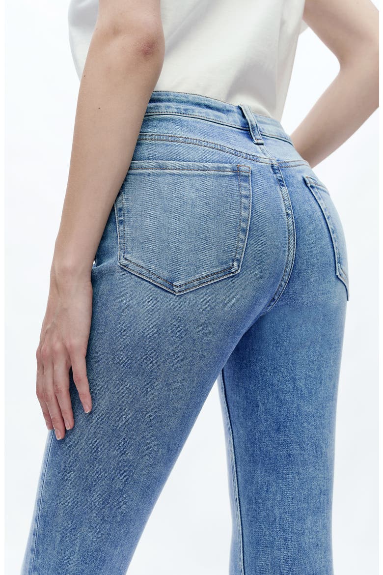 Raw Hem Crop Skinny Jeans, Alternate, color, LONELY
