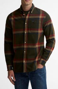Barbour Folley Tailored Plaid Cotton Shirt