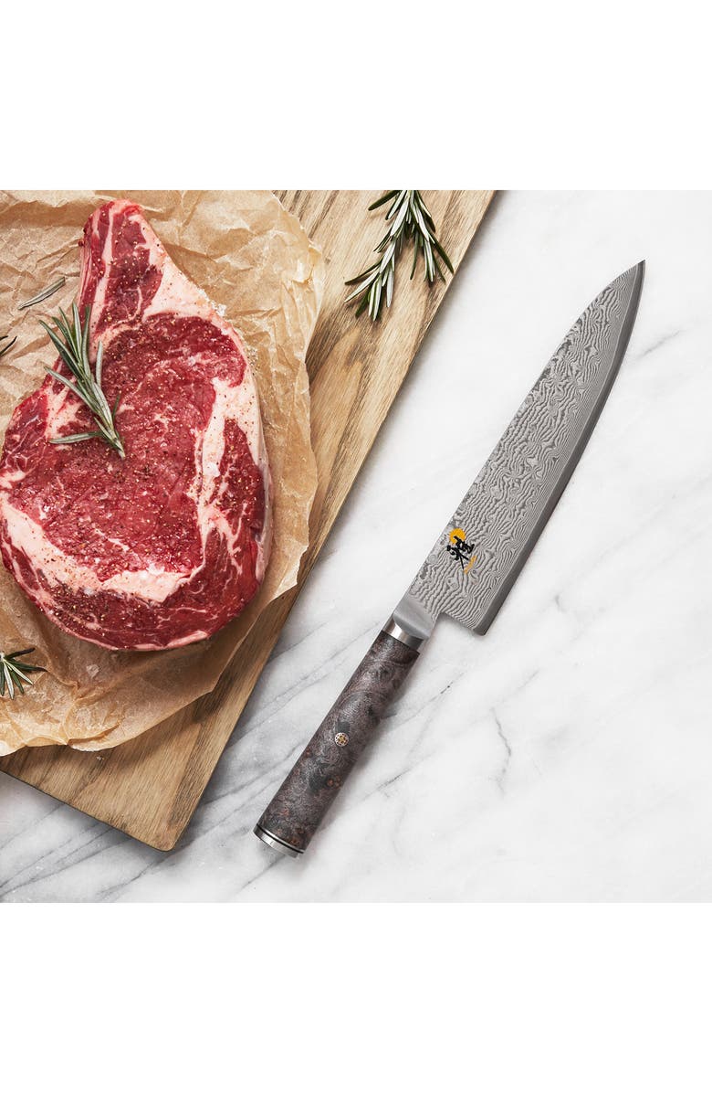 MIYABI 5000MCD Artisan 8-Inch Chef's Knife, Alternate, color, Stainless Steel