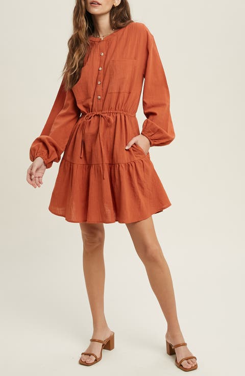 Long Sleeve Minidress