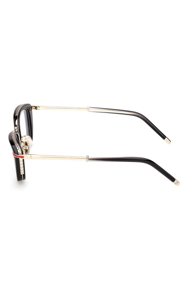 Christian Louboutin 52mm Geometric Optical Glasses, Alternate, color,