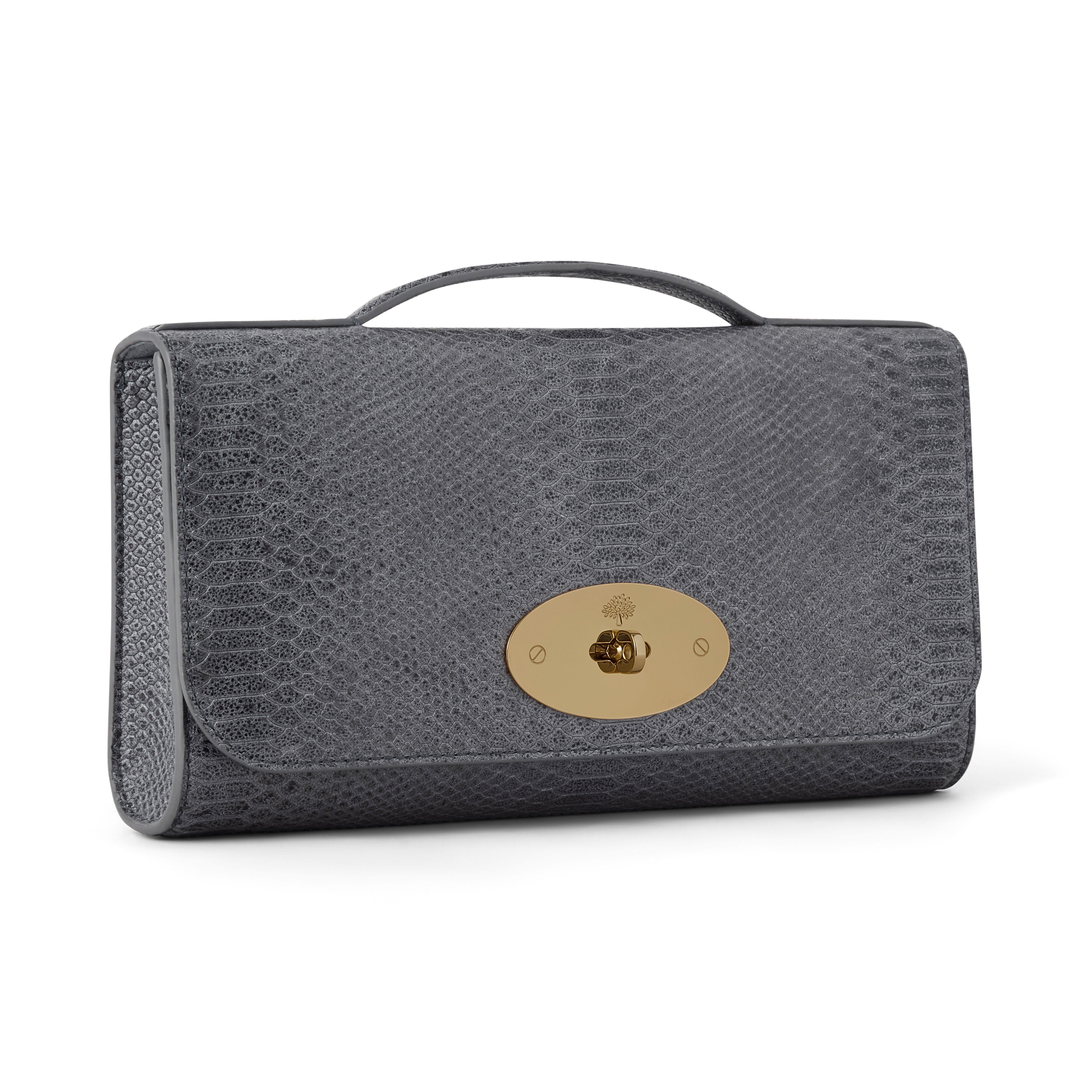 Lily Clutch, Alternate, color, Foggy Grey