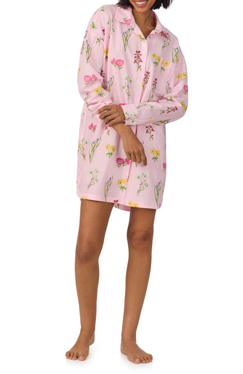 Bedhead Pajamas Print Organic Cotton Poplin Ballet Sleep Shirt