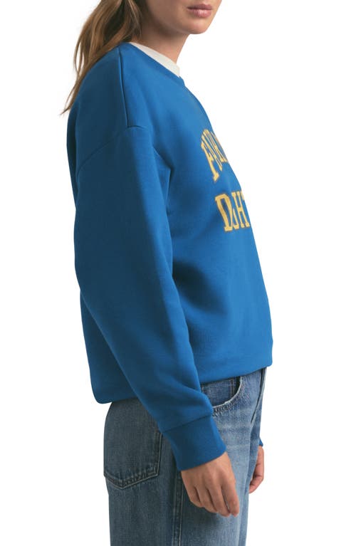 FAVORITE DAUGHTER FAVORITE DAUGHTER COLLEGIATE COTTON BLEND SWEATSHIRT