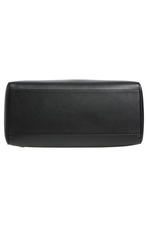 Amiri Leather Duffle Bag In Black