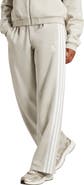 adidas Essentials 3-Stripes Open Hem Fleece Pants