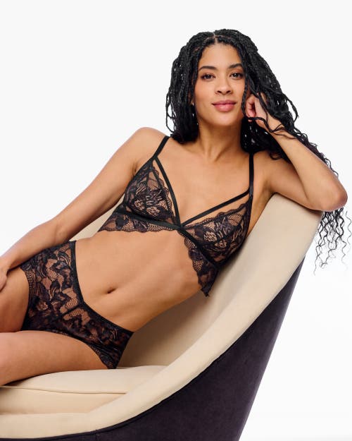 Cosabella Paradiso Triangle Bralette Parad1301 In Black In Black