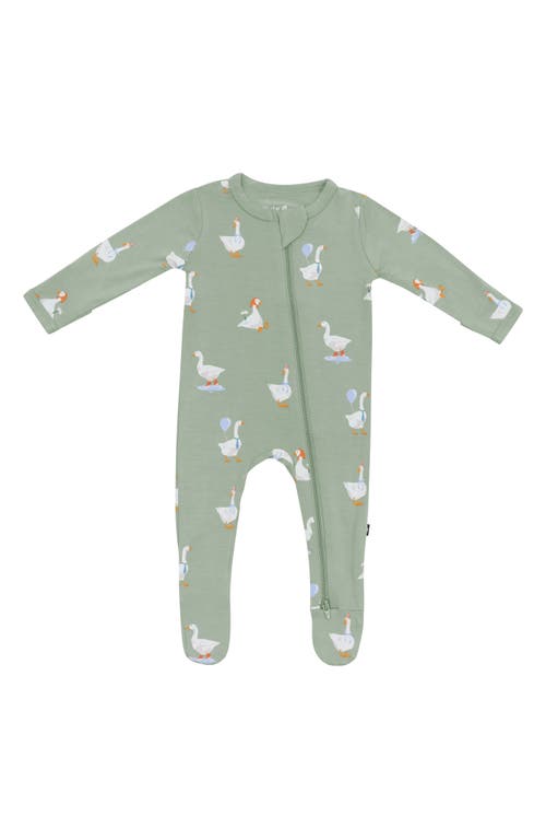 Kyte Baby Silly Goose Zip-up Footie