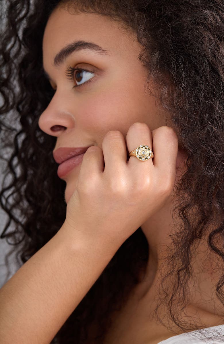 Bony Levy Kiera 18K Gold Diamond Statement Ring, Alternate, color, 