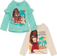 Disney Moana 2-Pack Long Sleeve T-Shirts