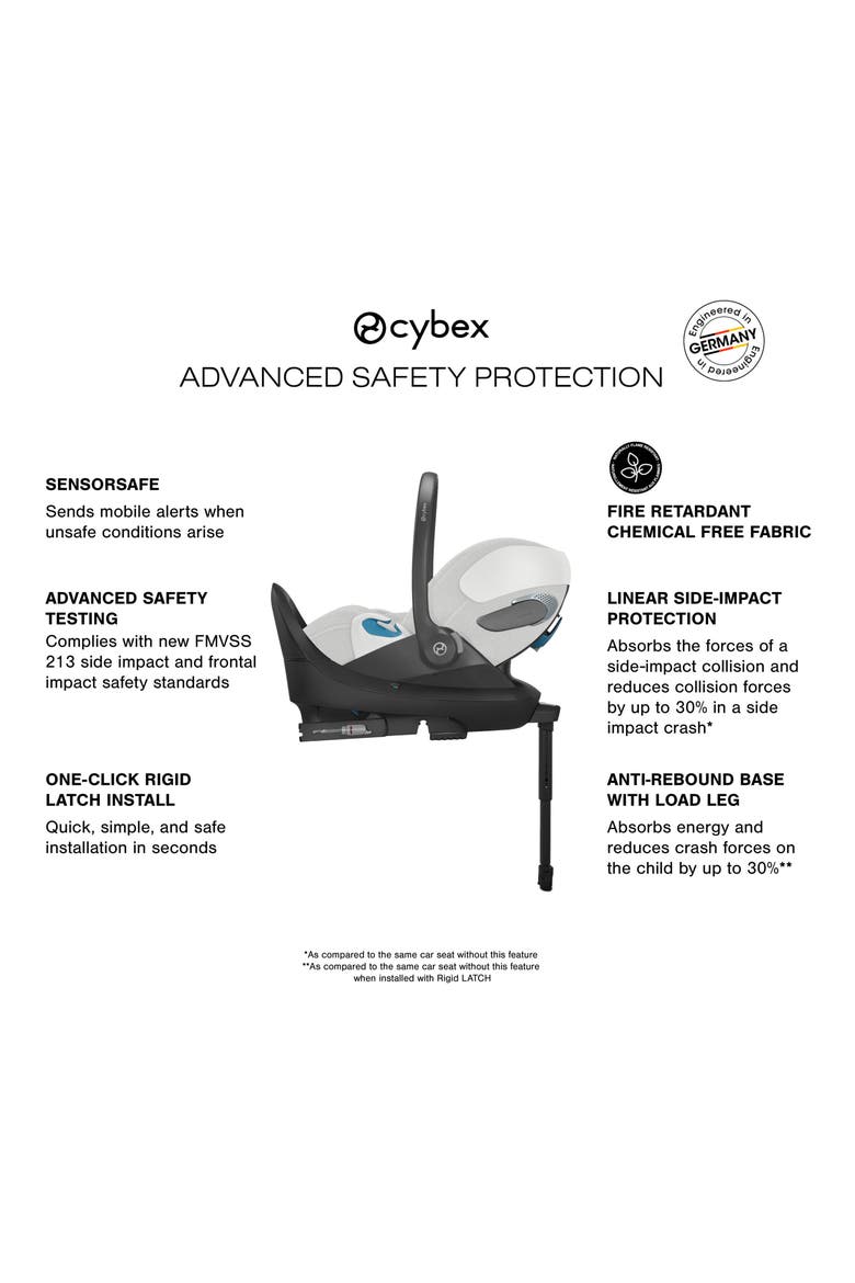 Platinum Cloud T Comfort Extend SensorSafe™ Car Seat & Base, Alternate, color, OFF WHITE