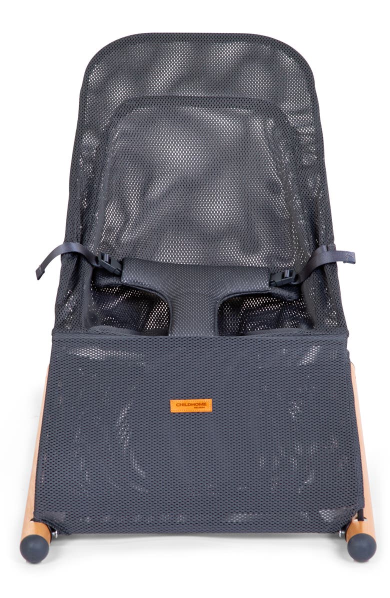 CHILDHOME Evolux Baby Bouncer, Alternate, color, Anthracite